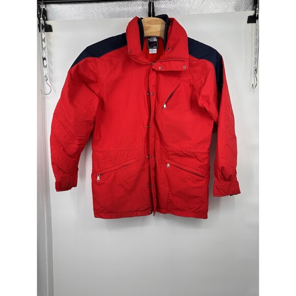 Vintage 90s The North Face Gore-Tex  collar Extreme  Jacket Red Size‎ XL Hoddie - Picture 1 of 12